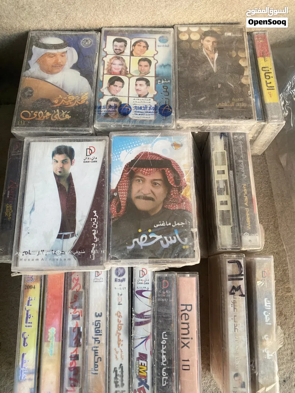 للبيع اشرطة كاسيت نسخ اصلية وتسجيل