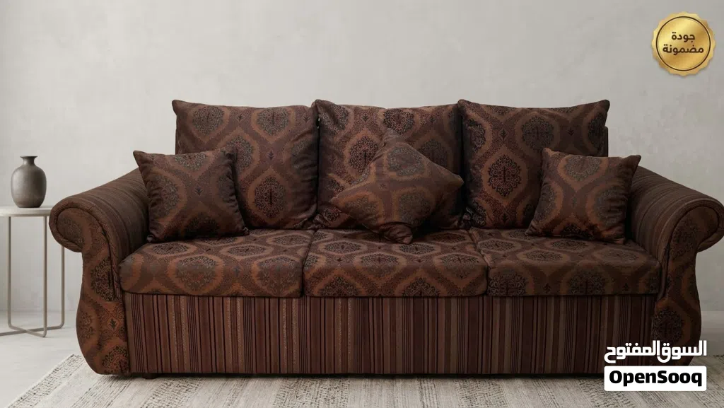 طقم كنب فاخر للبيع (بحالة ممتازة)