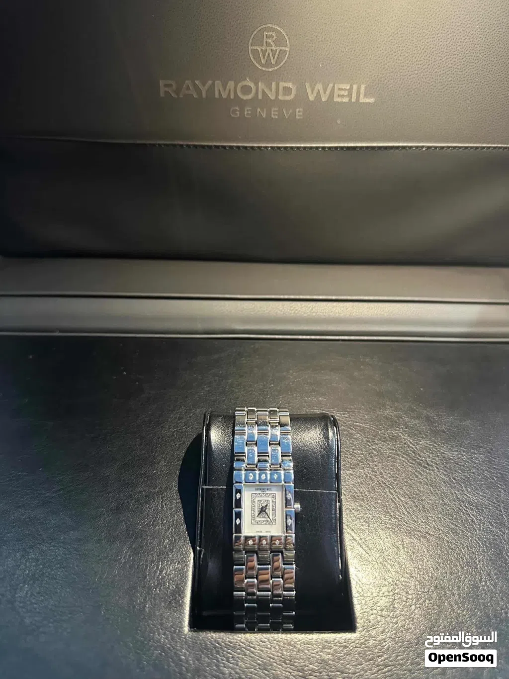 ساعة الماس أصلية من ماركة (Raymond Weil)