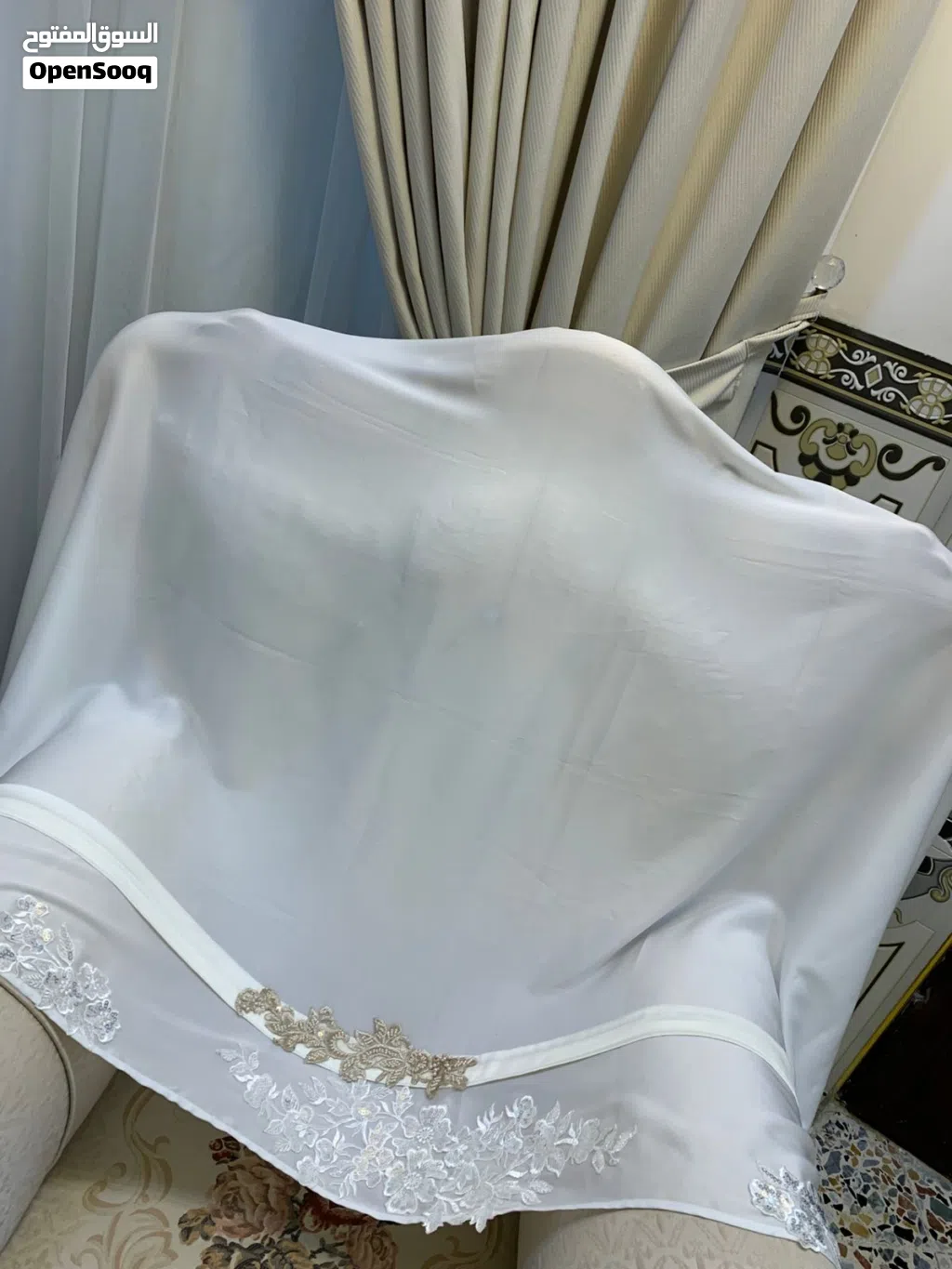 قفطان خطوبة مع شحاطة وشيلة