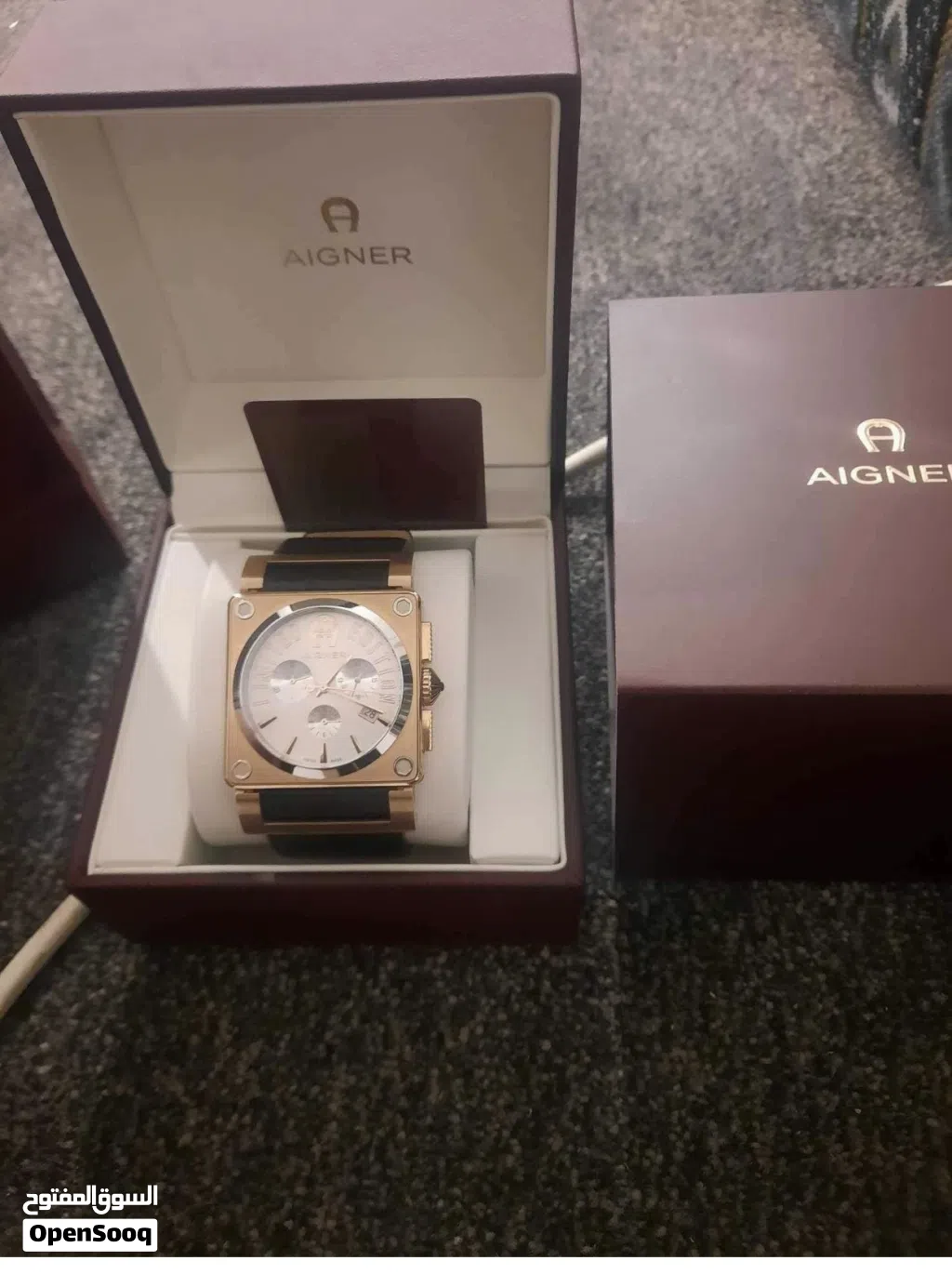 ساعة أجنر (Aigner) رجالية أصلية وكاله الرشيد الكويت
