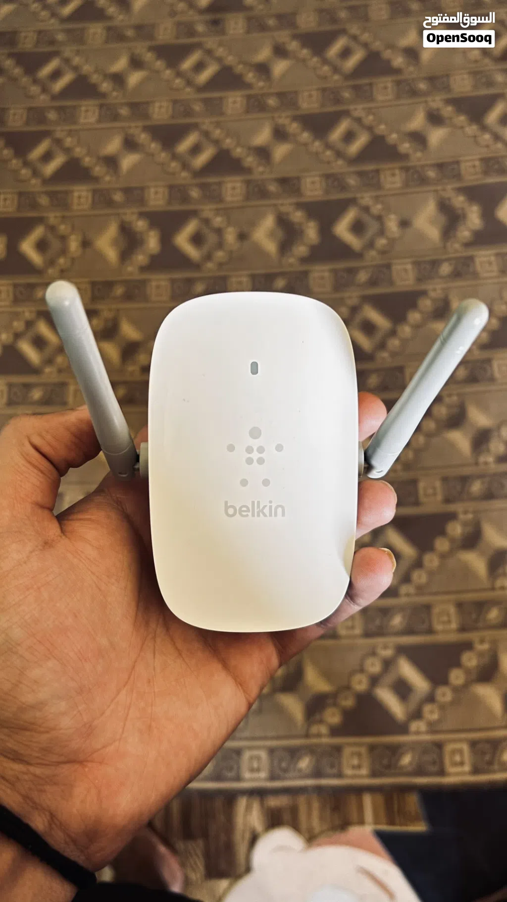 مقوي شبكة belkin 5G واي فاي سلك وبدون سلك لجميع الشبكات