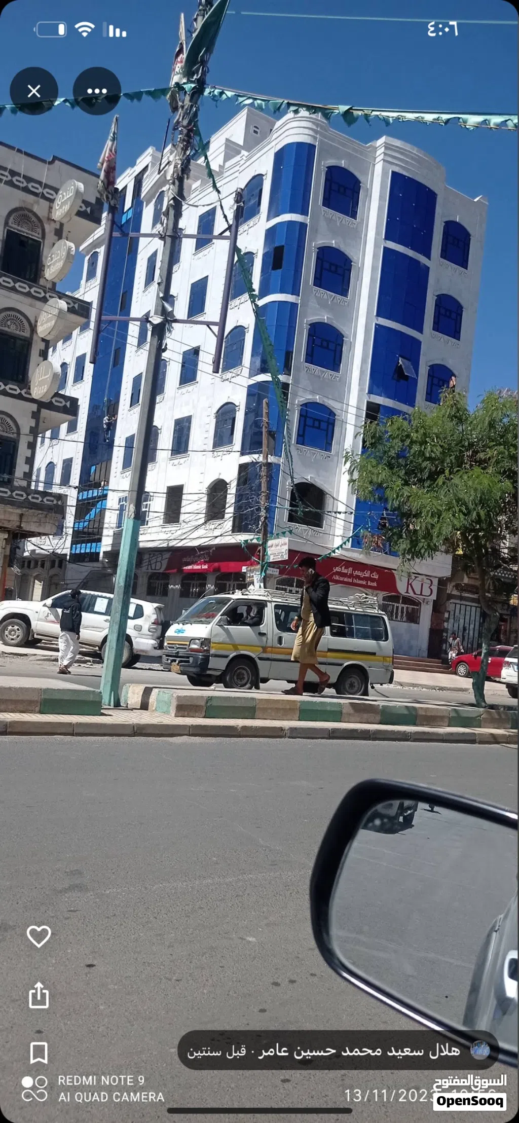 عماره تجارية ذمار شارع صنعاء فوق بنك الكريمي