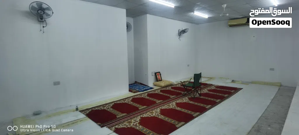 مسجد جاهز باقي التكيف والسجاد
