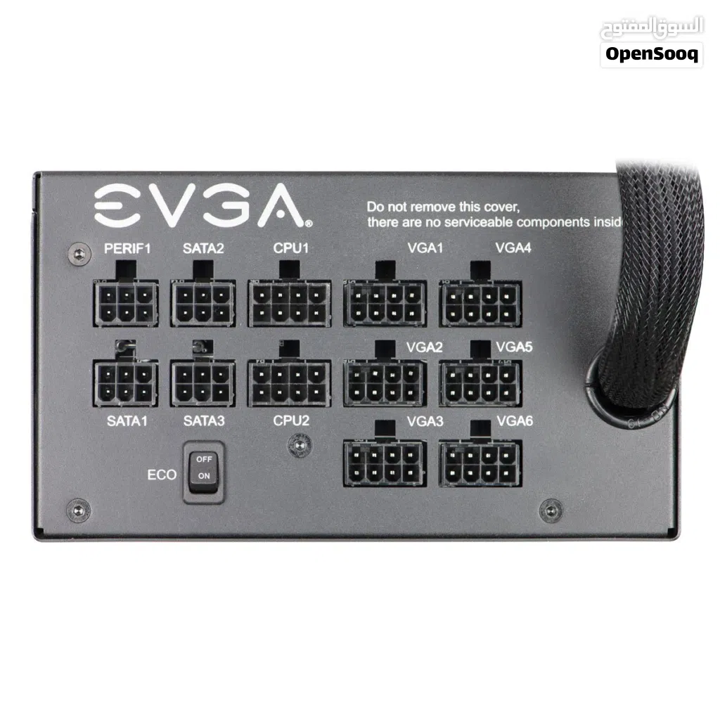 Power Supply EVGA 1000W 80+ Gold بحالة ممتازة