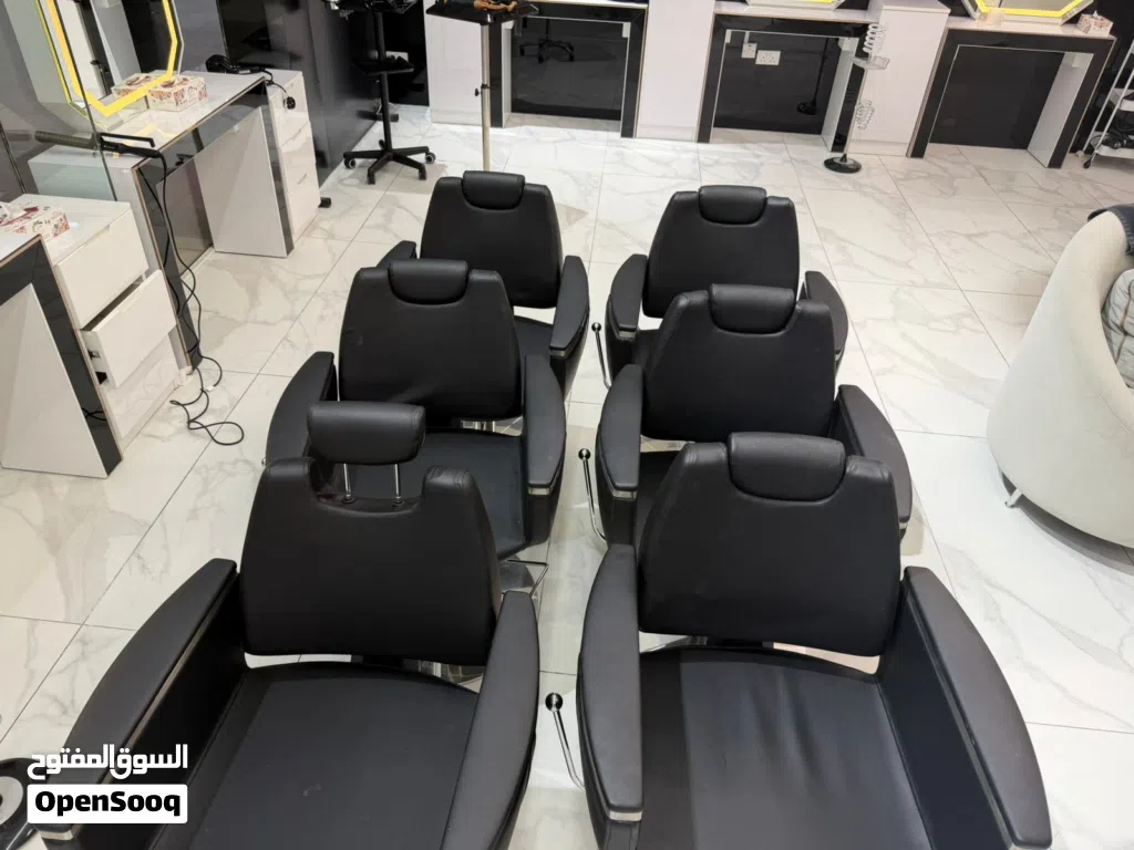 Chairs for salon lady and men