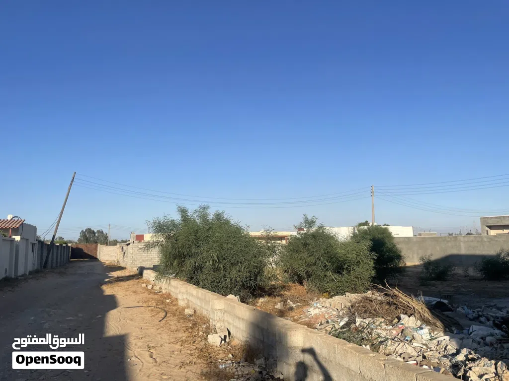 قطعة ارض للبيع في تاجوراء بير العالم