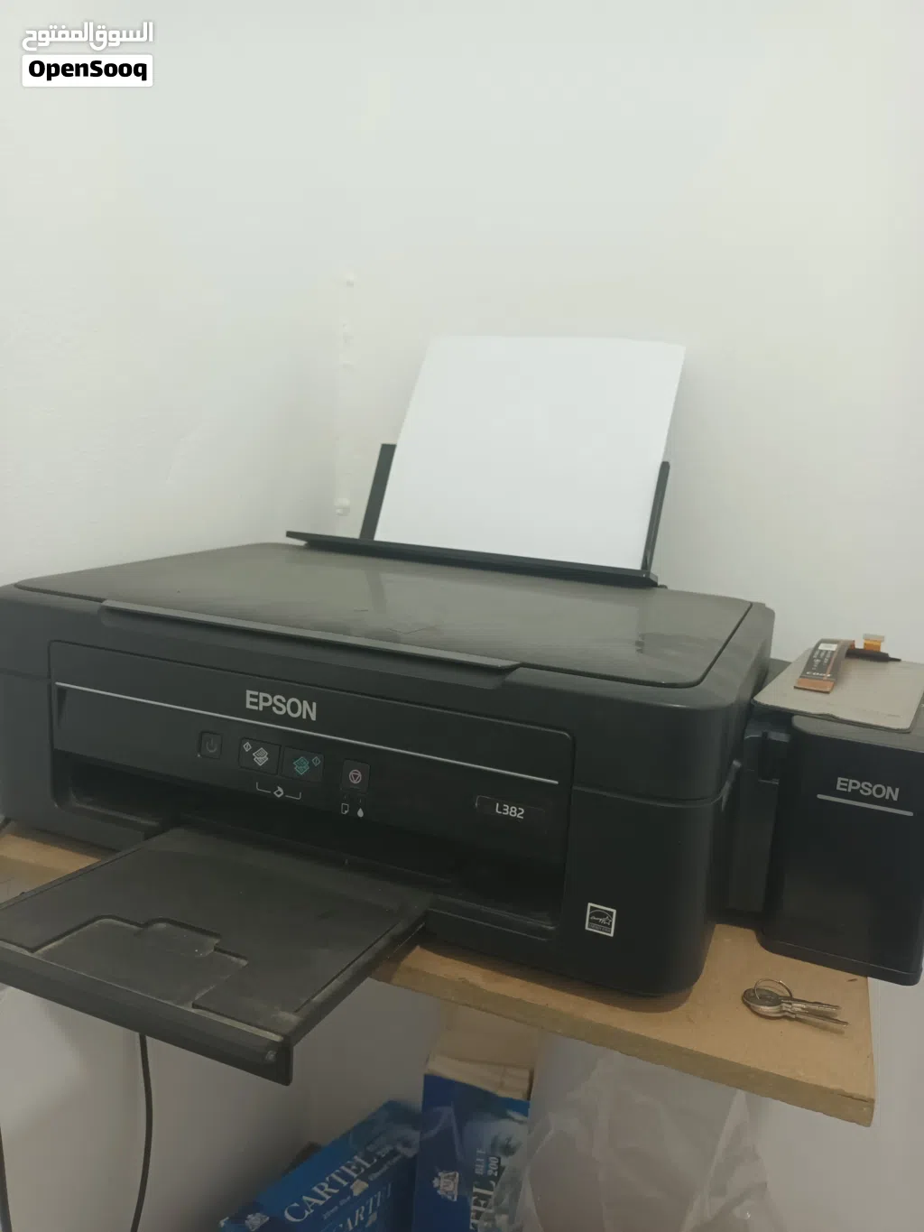 للبيع: طابعة Epson L382 بحالة ممتازة