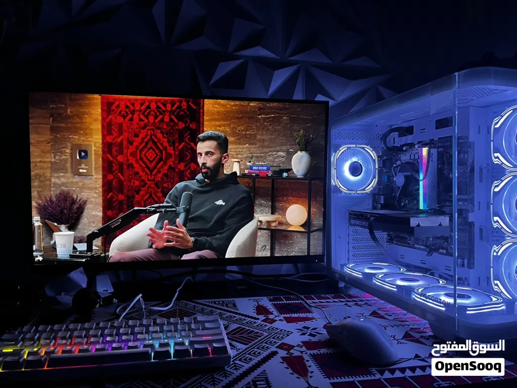 بيسي قوي جدا مع كيس جميل الكرت 3060ti و16رام. المعالج i5 الجيل 11 تابع الوصف للمزيد من التفاصيل