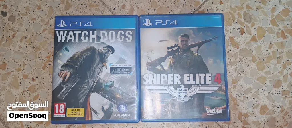 قرص SNIPER ELITE 4 قرص WATCH DOGS
