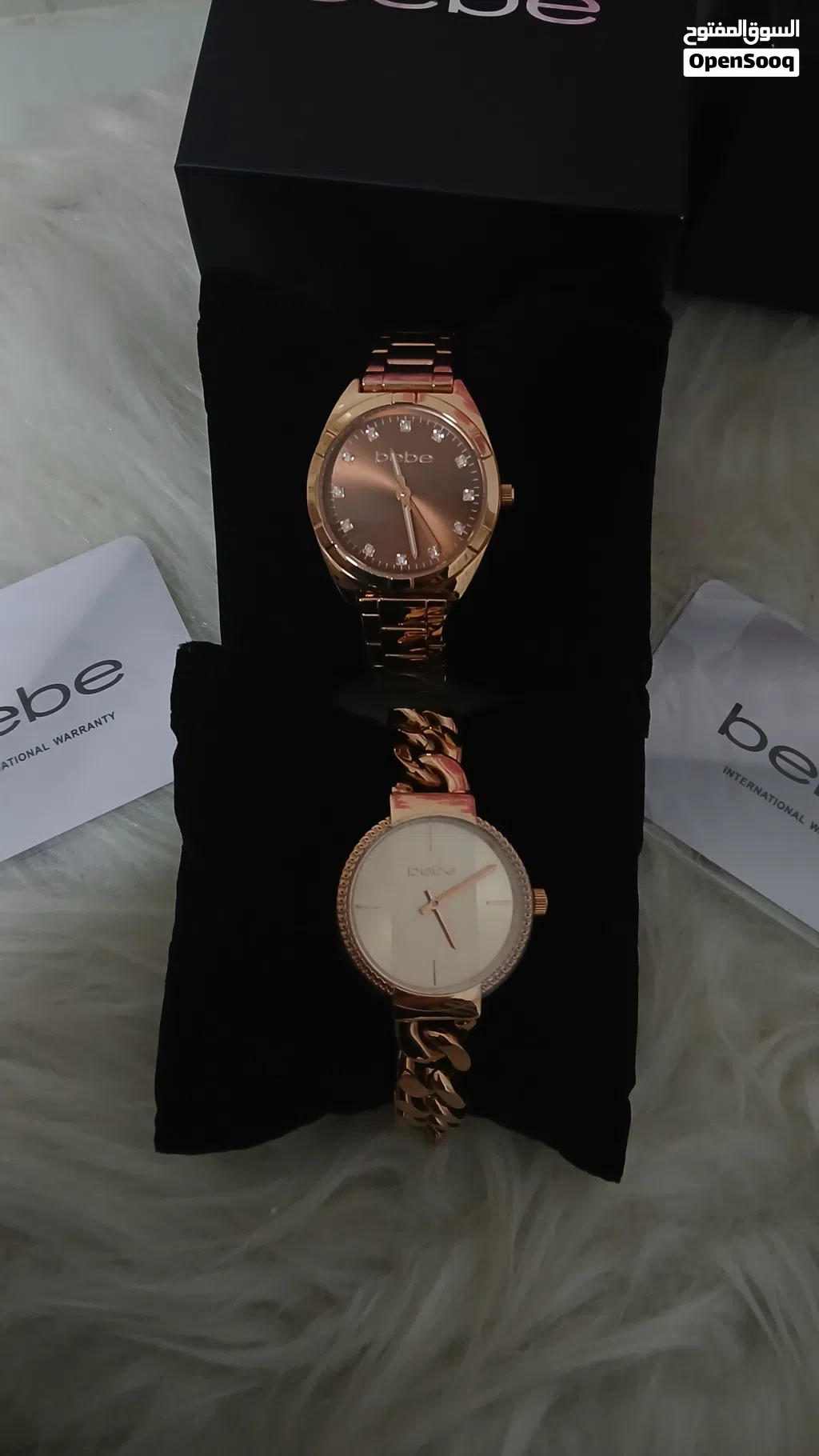 ساعتان Bebe أصليتان للبيع - جديدتان ولم تُستخدما