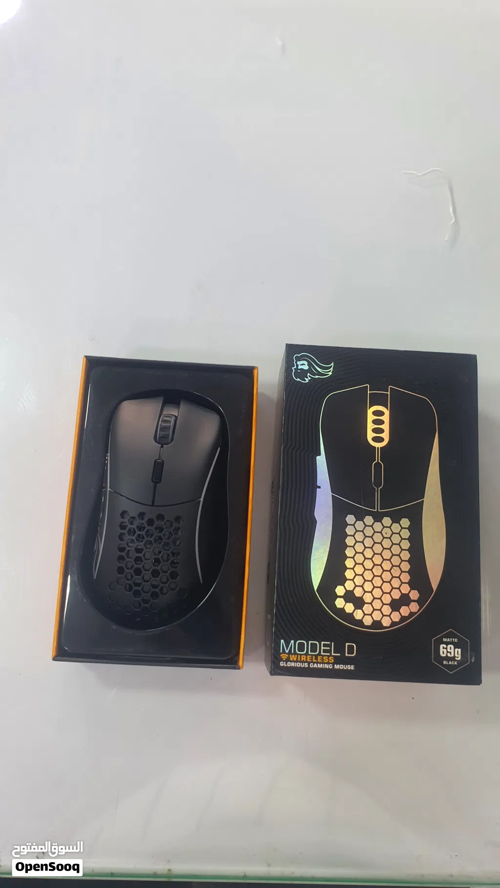 glorious model d wireless غير مستخدم فقط مفتوح