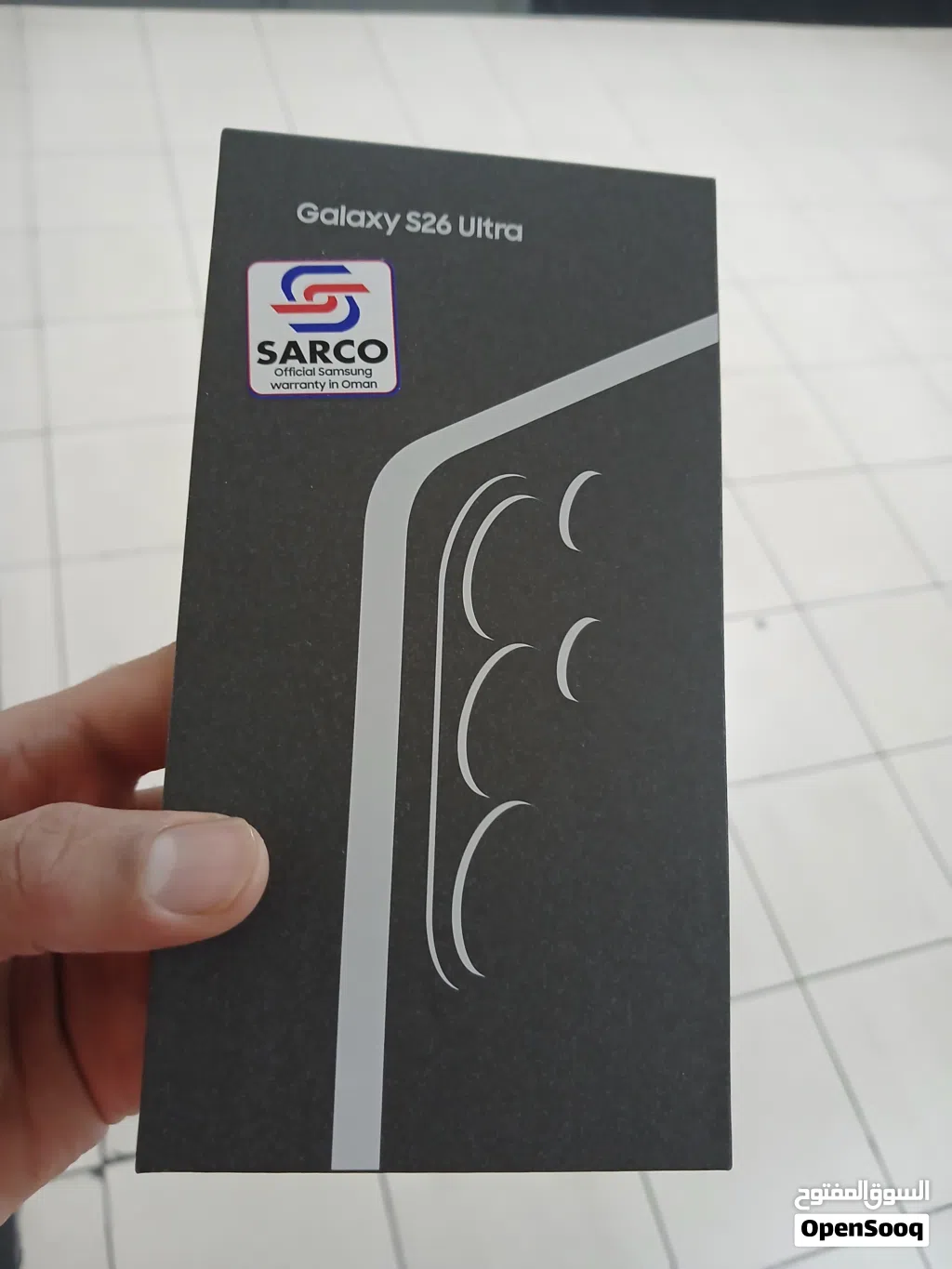 Samsung Galaxy S26 Ultra Only 5 days use - Brand New White 256GB Mobile Phone Sarco warranty 1year