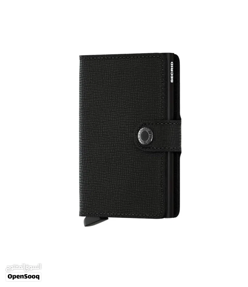 Secrid Miniwallet Crisple Black محفظة