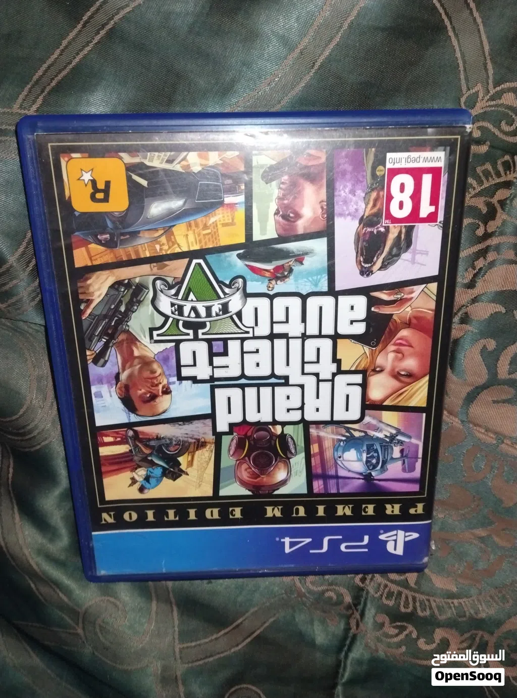 سيدي GTA V ال بريميوم ايديشن مستعمل بحالة جيدة