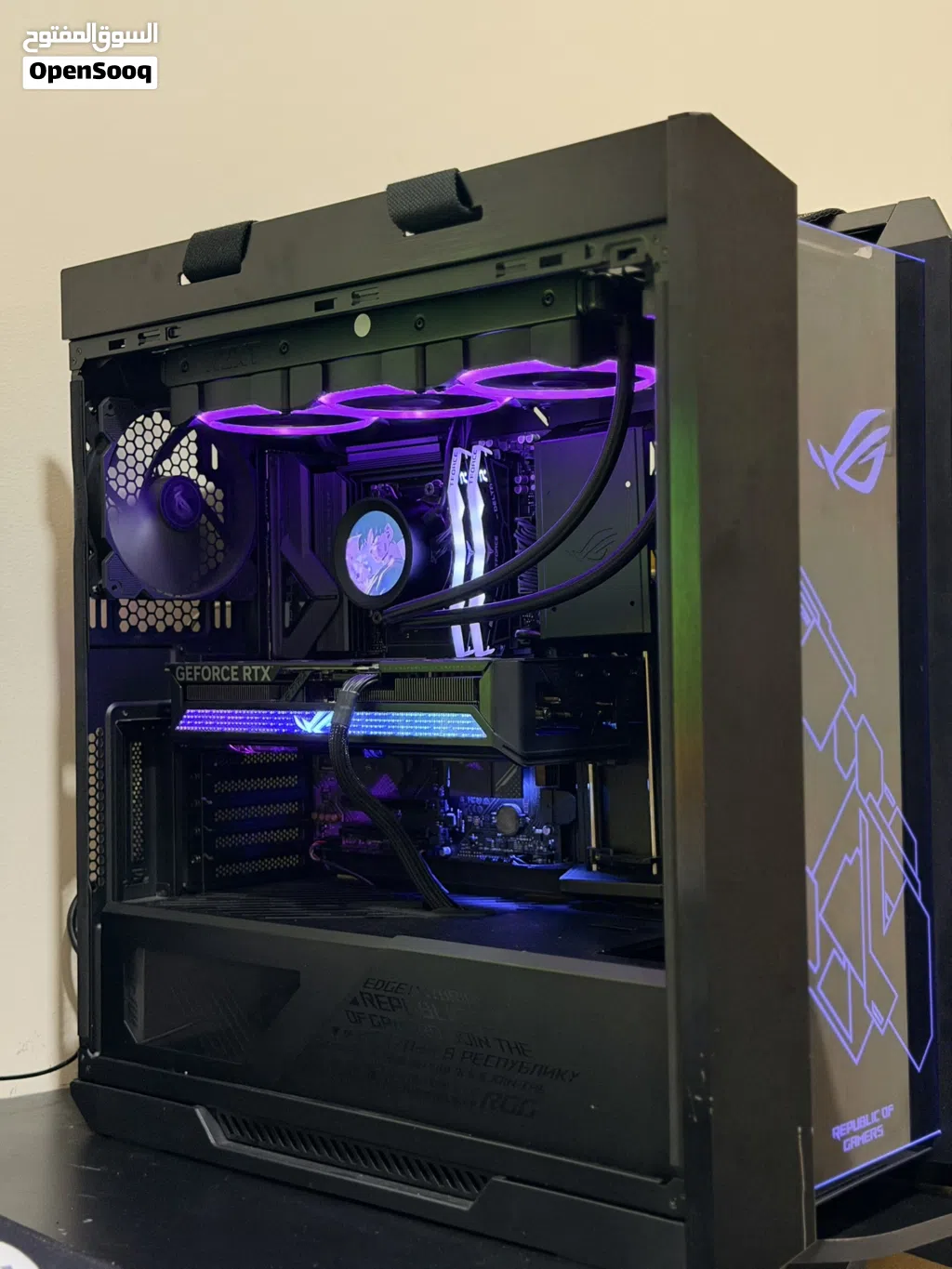 Rog strix 5070 ti + 7800x3d high end gaming pc