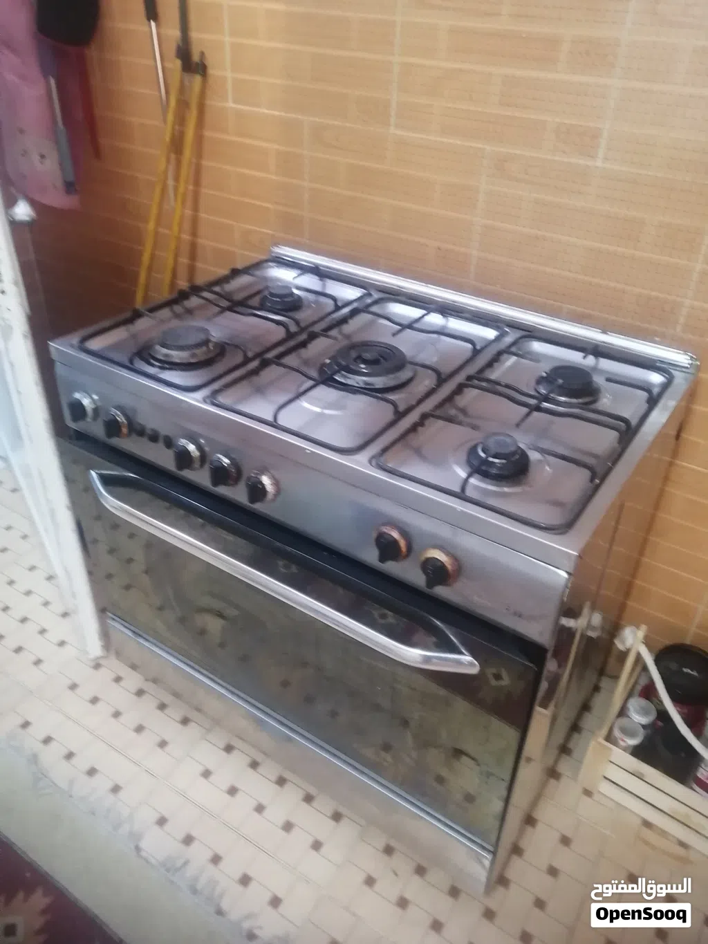 غاز طباخ ايطالي ستيل أصلي