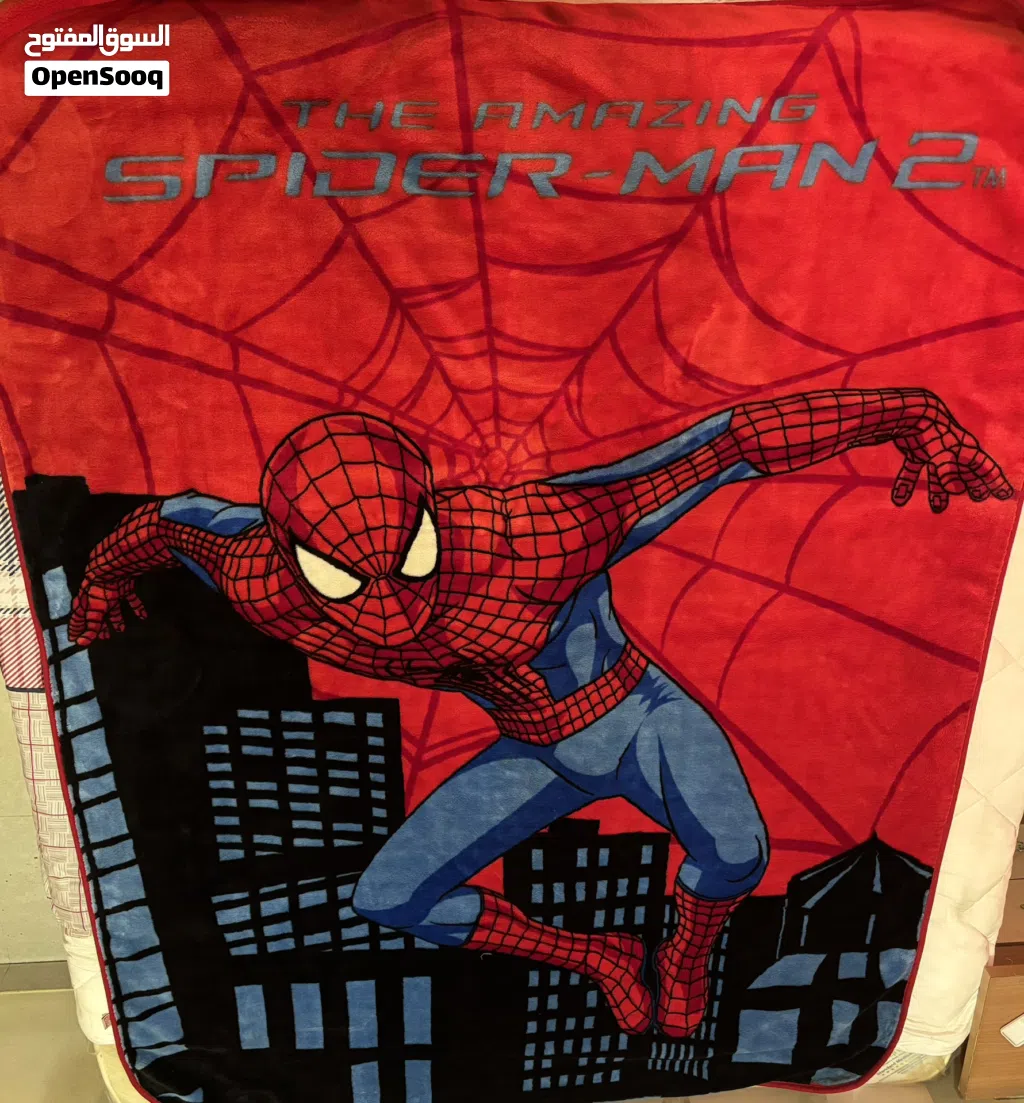 Spider-Man fur blanket