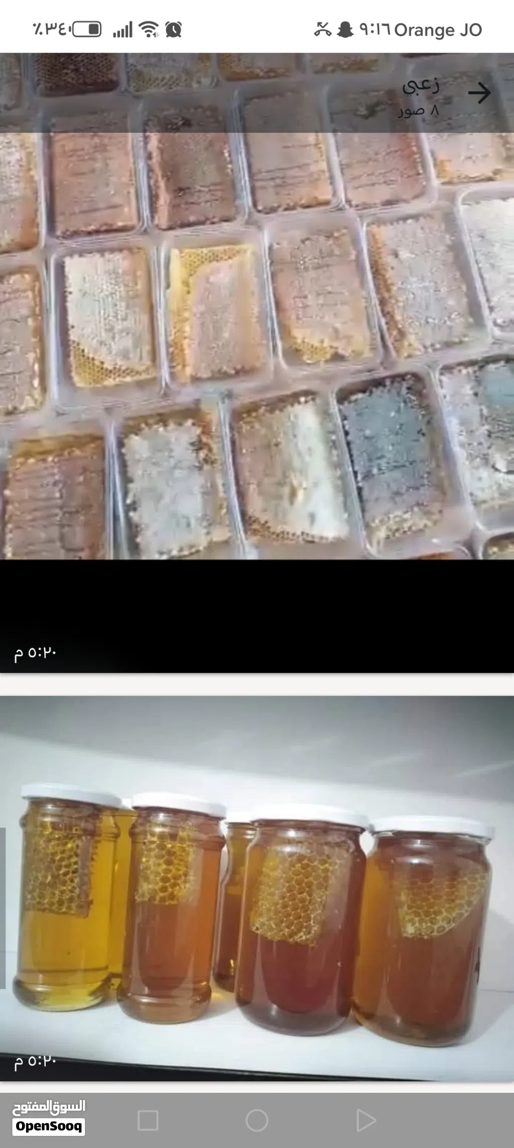 عسل حمضيات مكفول وشوكيات