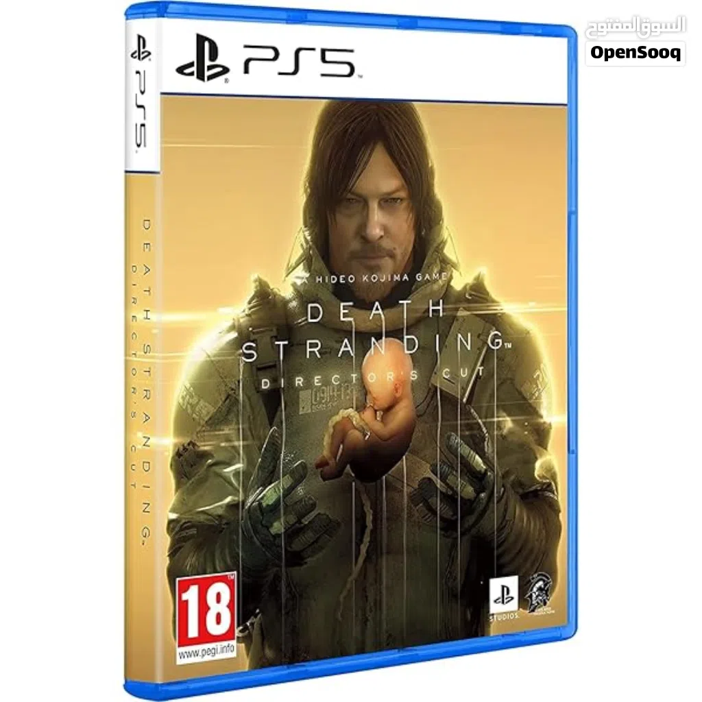 هذا شريط اللعبة الشهيرة Death Stranding: Director's Cut المخصصة لجهاز PlayStation 5 (PS5)