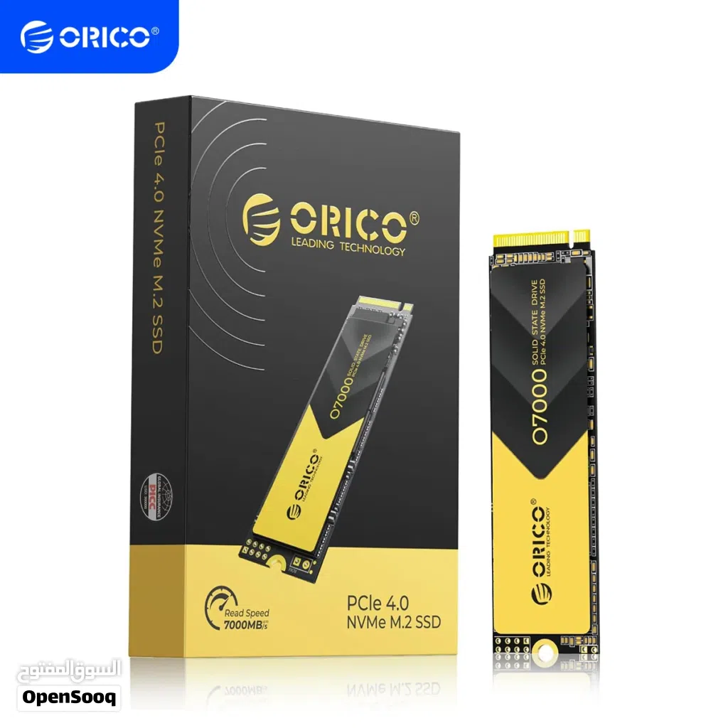 قرص تخزين ORICO O7000 NVMe SSD بسعة 512GB ORICO O7000 512GB NVMe M.2 SSD