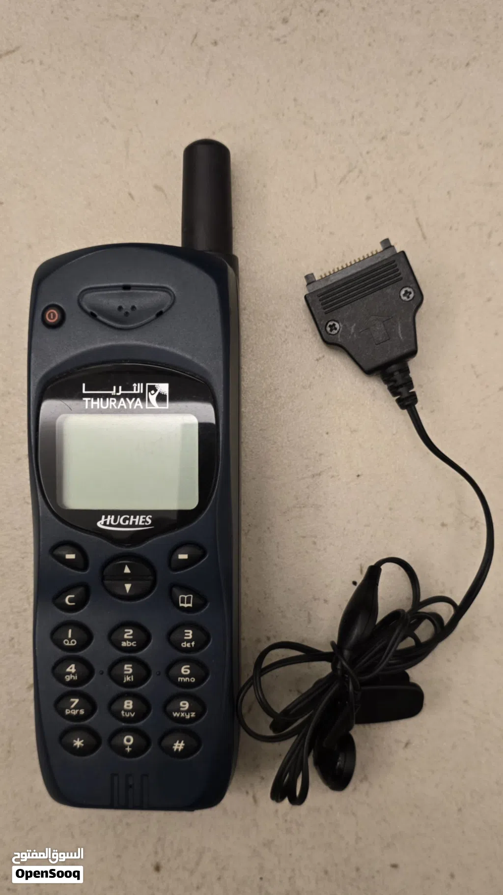 هاتف ثريا فضائي كلاسيكي Thuraya Hughes 7101 Satellite phone بحالة جديدة مع كامل الملحقات
