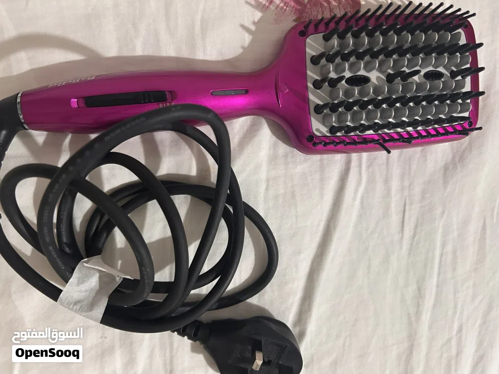 مجموعة اجهزة لفرد الشعر بحاله ممتازه