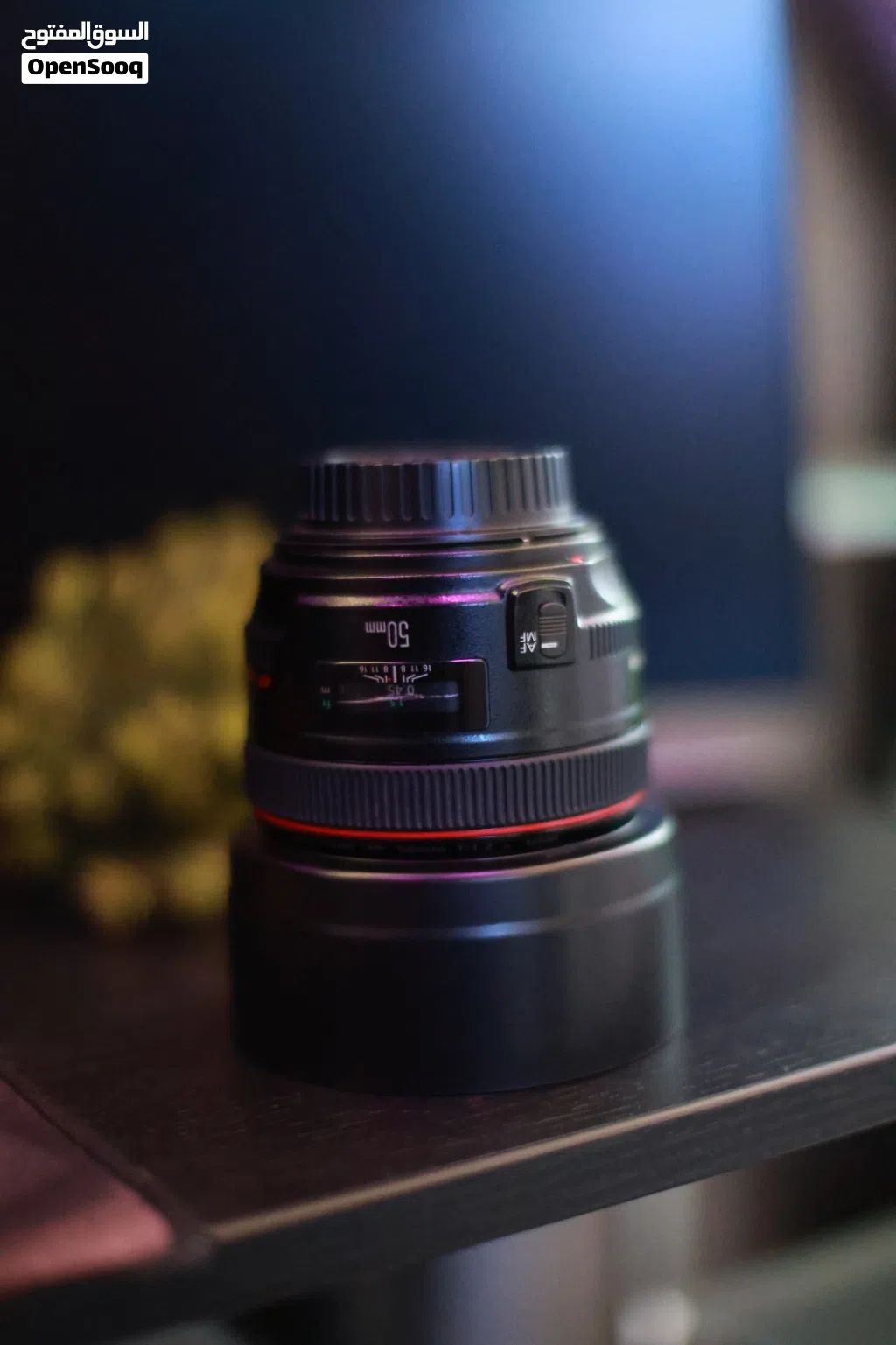 Canon 50 mm 1.2 L lens