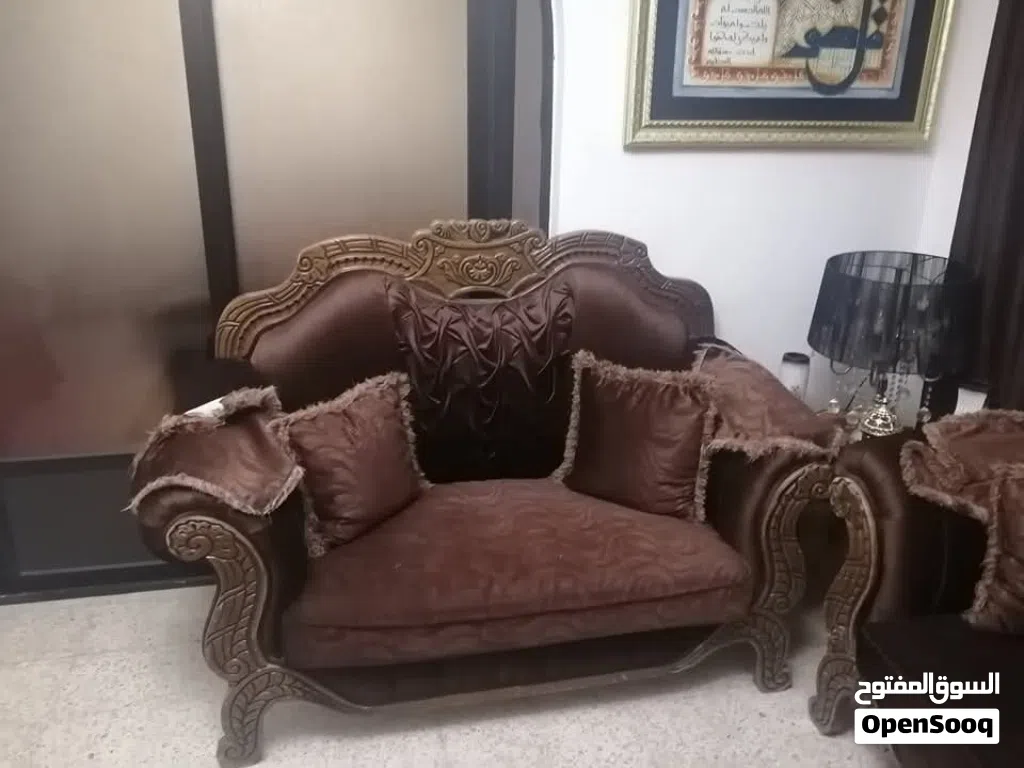 طقم كنب للبيع مستعمل