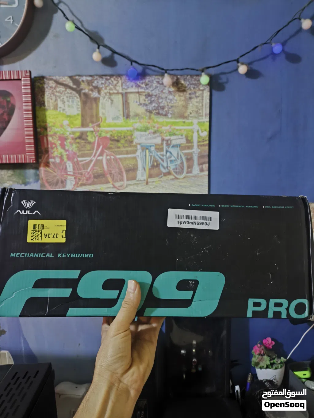 كيبورد aula f99 pro جديد