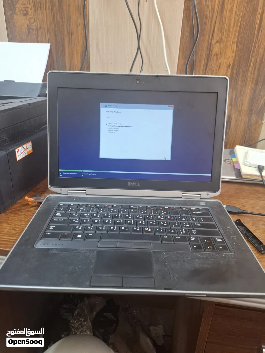 لابتوب للبيع dell e6430 معالج كور 7 جيل ثالث ورام 8 وهارد ssd 256