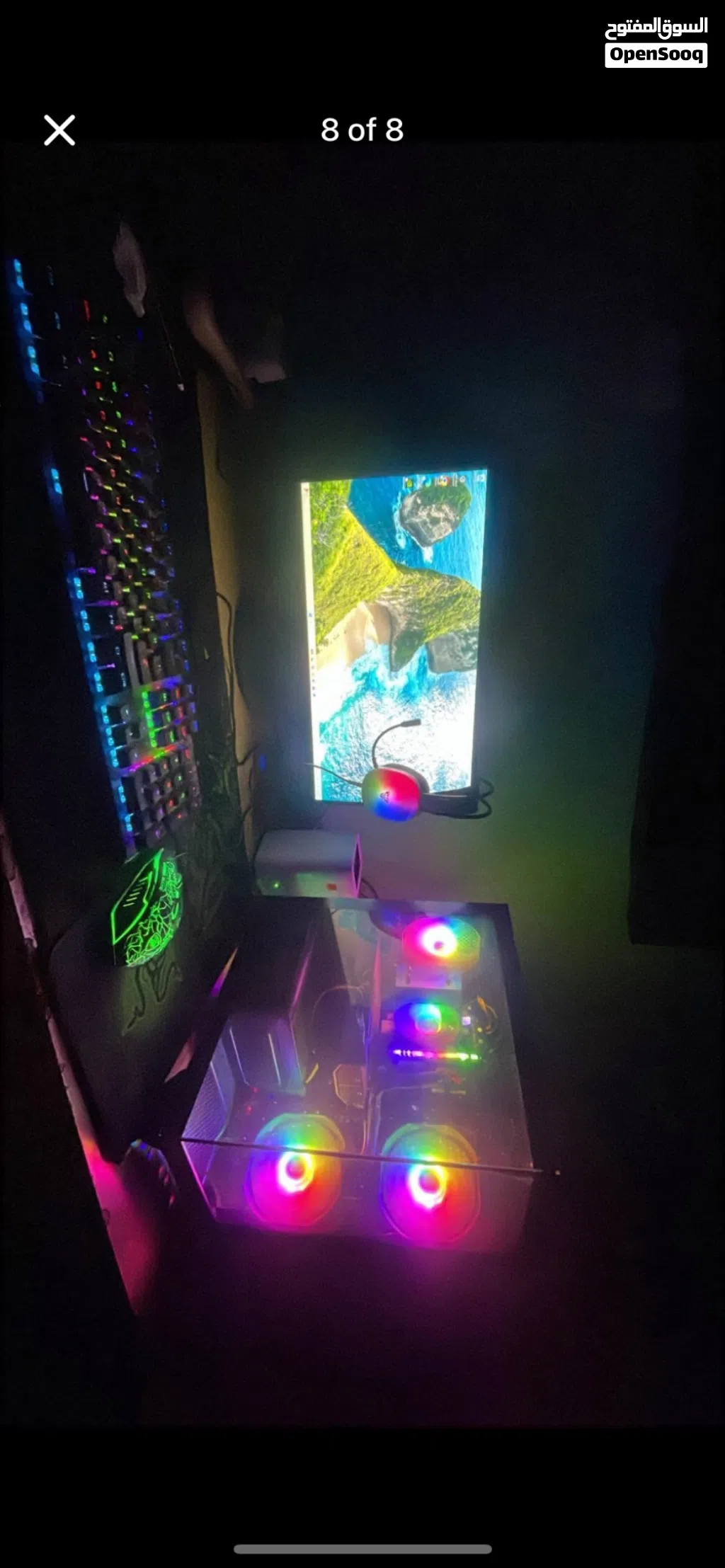 Pc gaming i512400f rtx 5060 zotac gaming B760 32ram 1tm.2