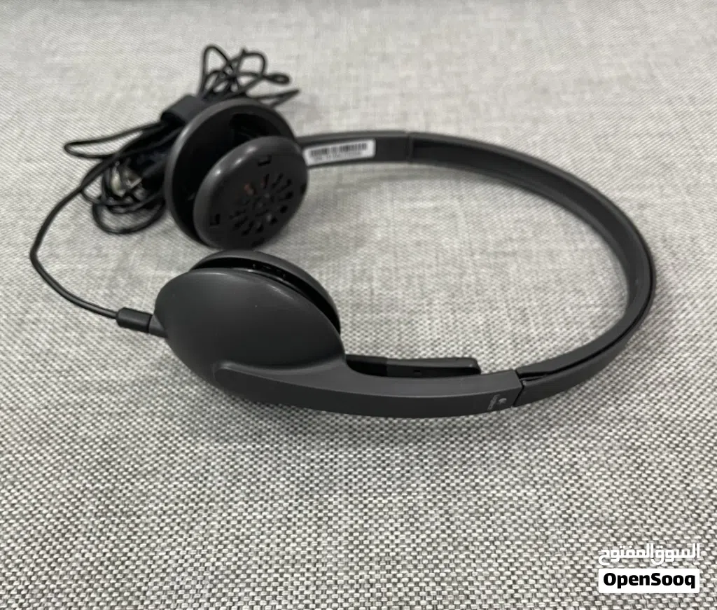 Logitech Computer Headset سماعة كمبيوتر مع ميكروفون ماركة لوجيتيك