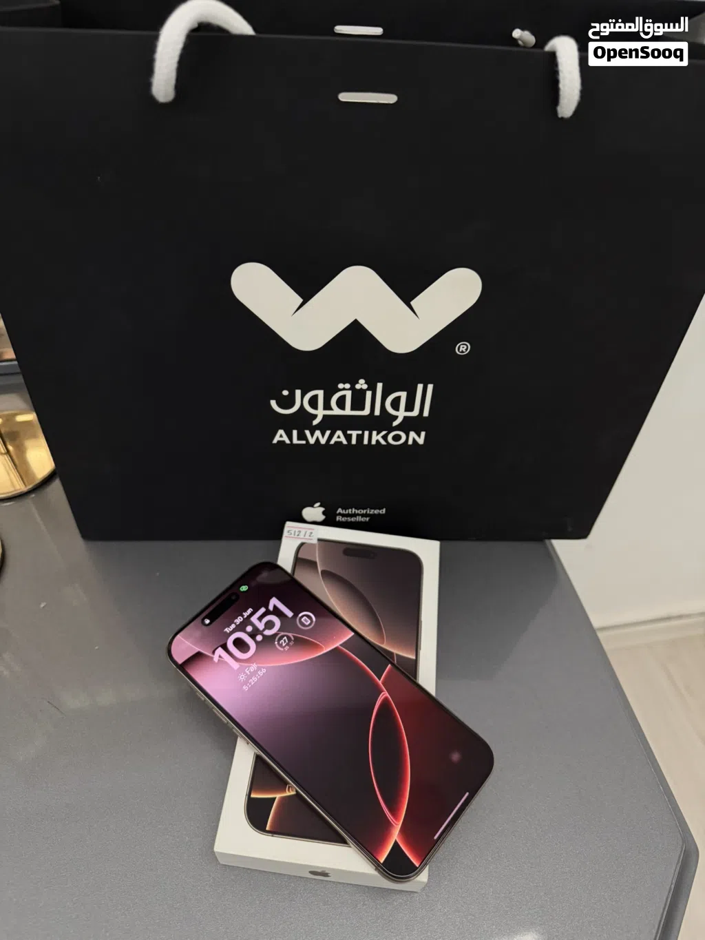 ايفون 16 برو ماكس 512 دبل شفرة استعمال شخصي نظييف تليفون واخد جديد بي باكوه مش مفتوح