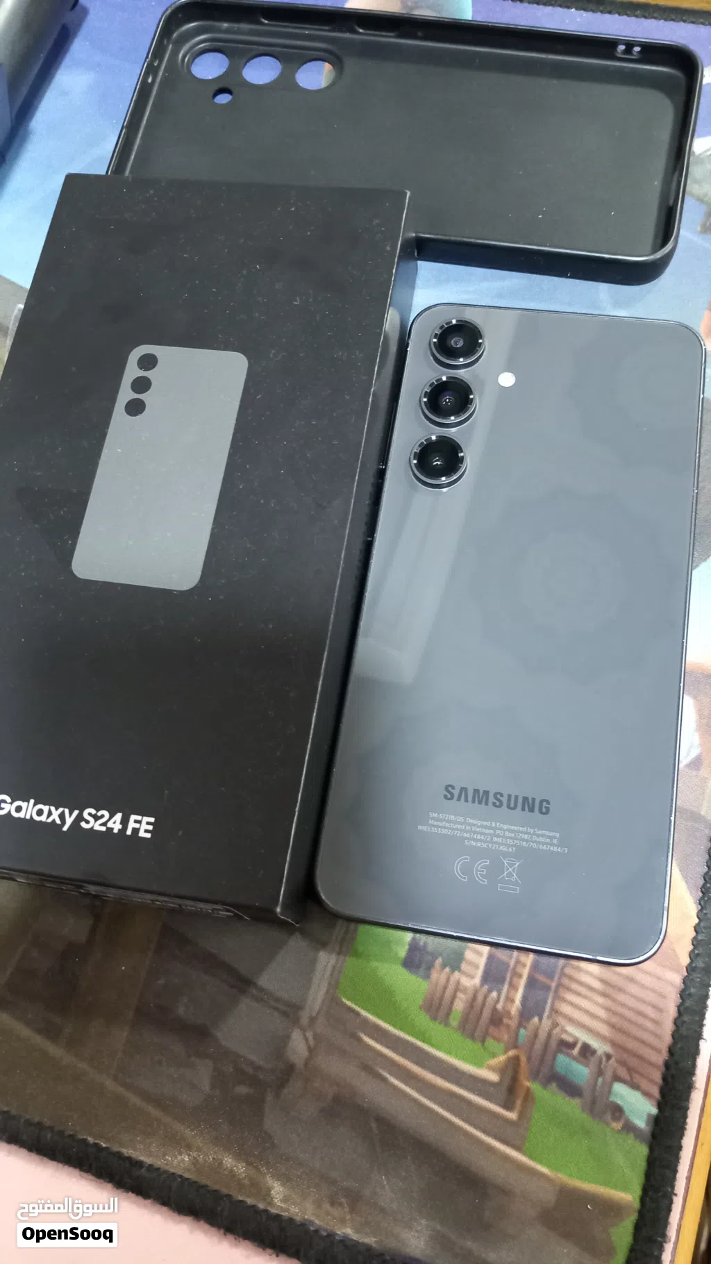 جهاز Samsung S24 Fe بحالة ممتازة