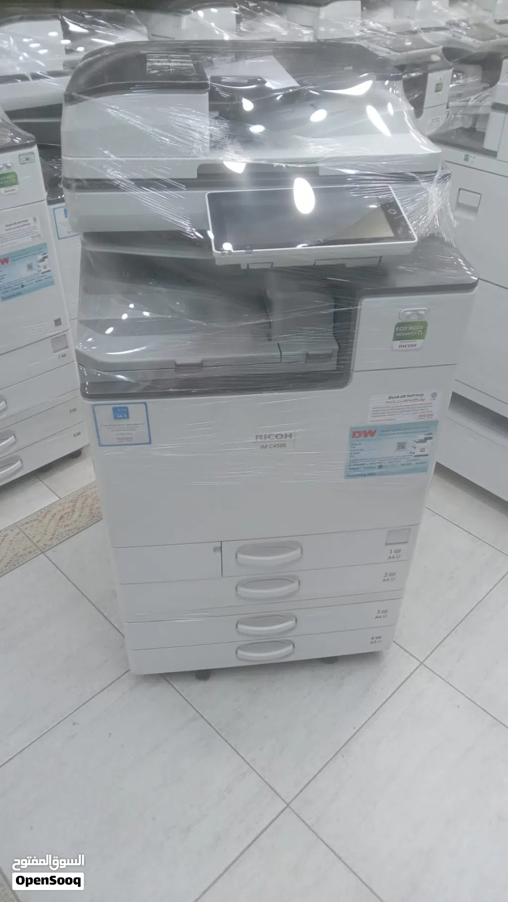 ماكينه تصوير ريكو lmc 4500 لجميع الشركات والمكاتب
