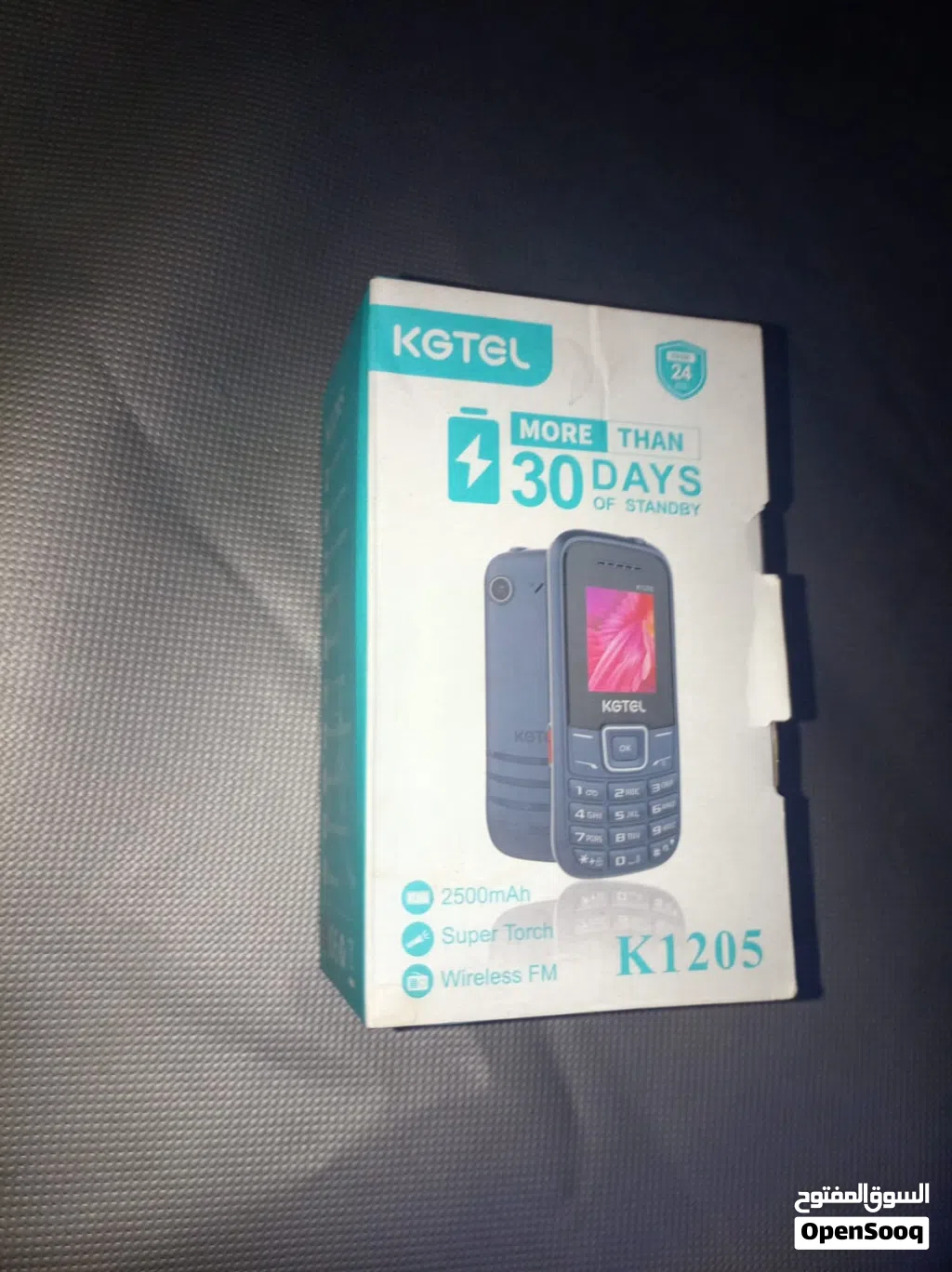 هاتف kgtel (لوكس) مسكر بالكرتونة غير ملموس بطارية 2500
