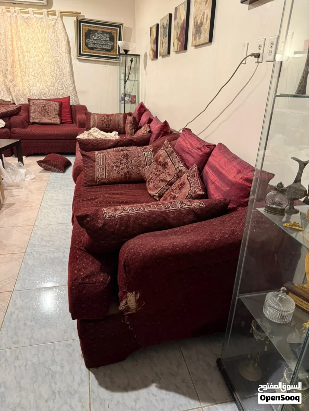 Complete 4-Piece Sofa Set for Sale - 550 SAR