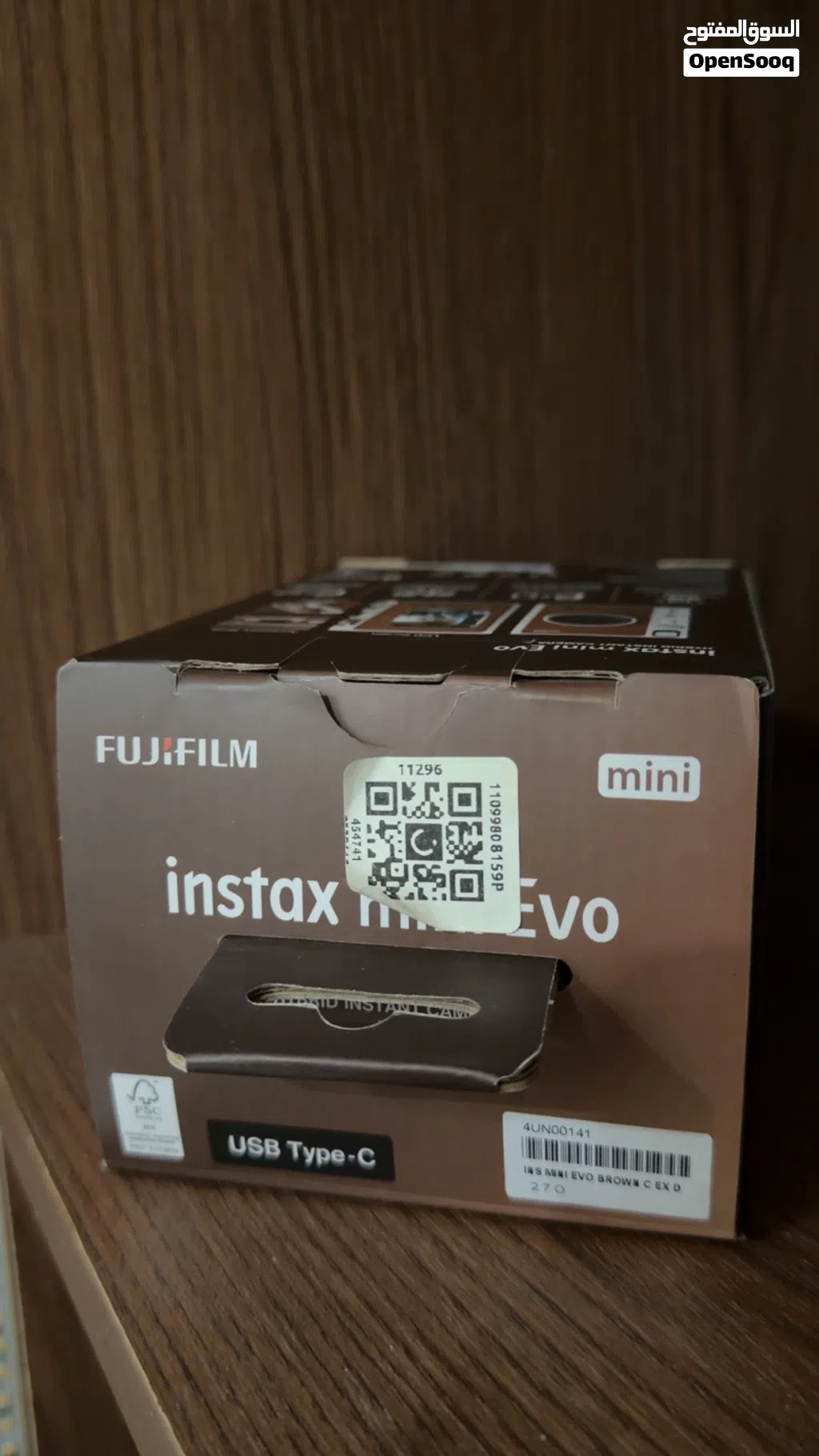 للبيع كاميرا Fujifilm Instax Mini Evo لون بني. فوجي فيلم، انستاكس، كاميرا فورية، Instax Mini Evo