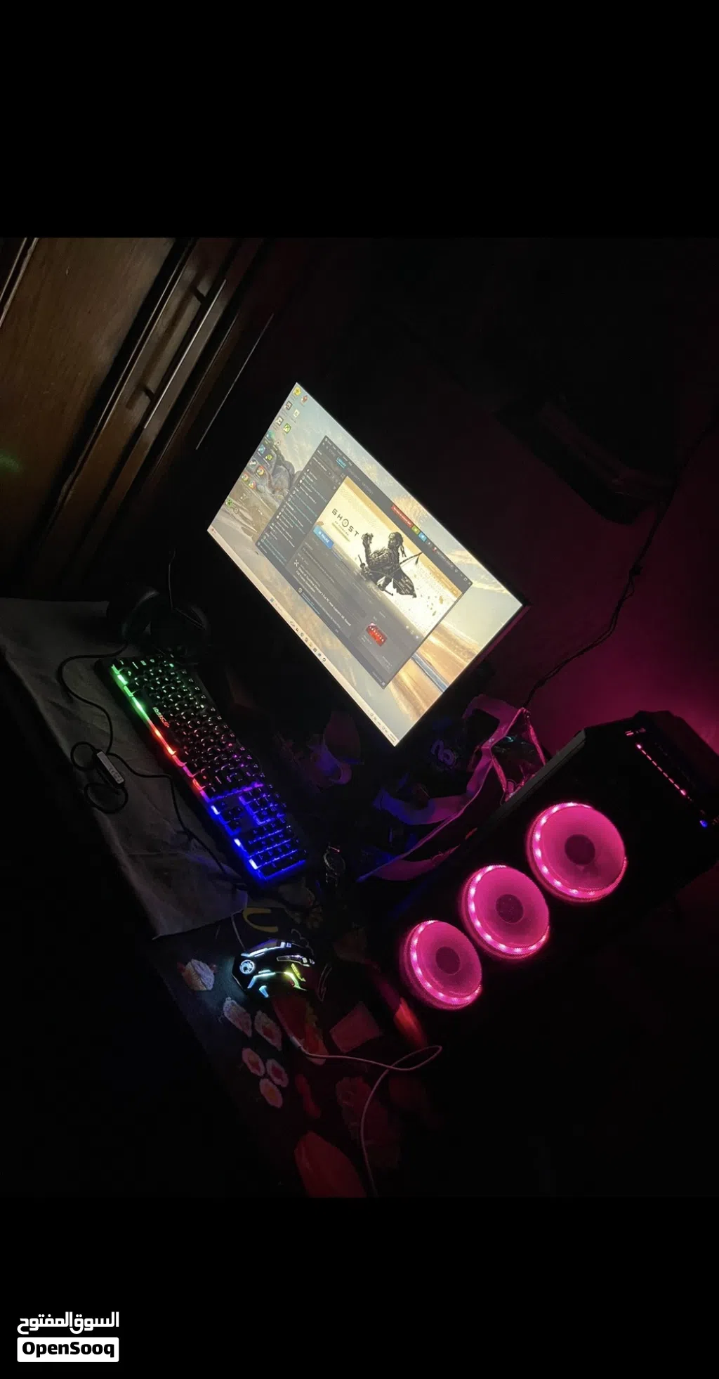 بيسي gaming بجوده عاليه جداً و على الفحص شوف الوصف