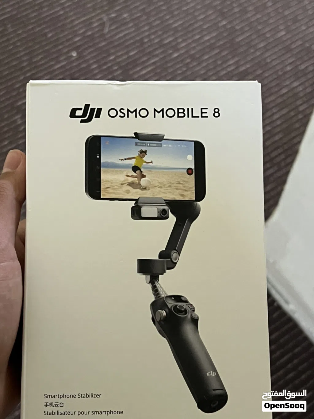 مانع Stabilizer Gimbal 8 Mobile Osmo DJI اهتزاز للموبايل من شركة دي جي اي