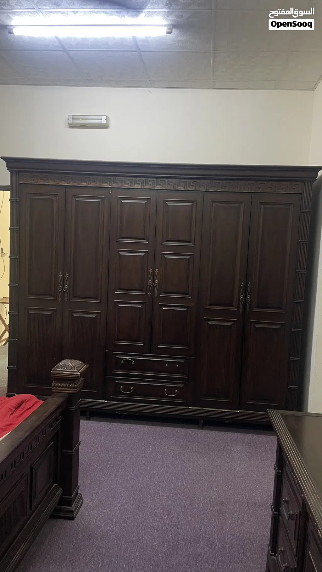 اثاث غرفة نوم كامله تركي Complete Turkish bedroom furniture set
