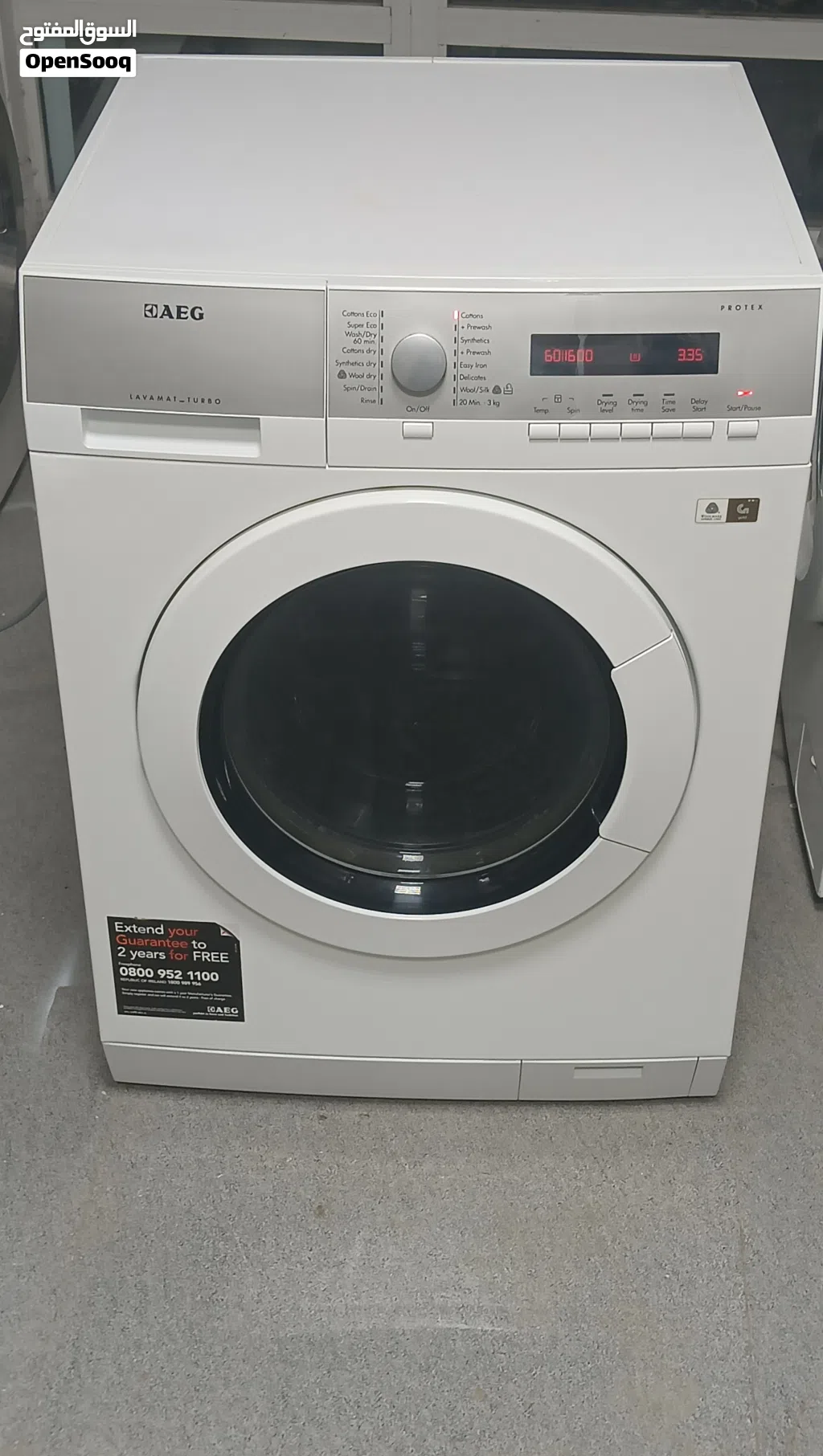 8 kg washing machine made in German for sale in good condition and good working delivery available