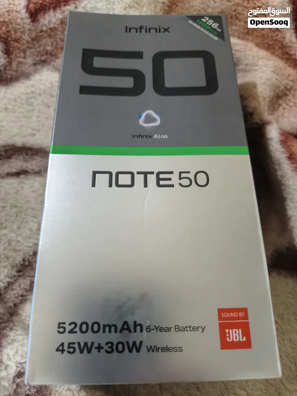 تلفون انفنكس نوت 50 وساعه وسماعه
