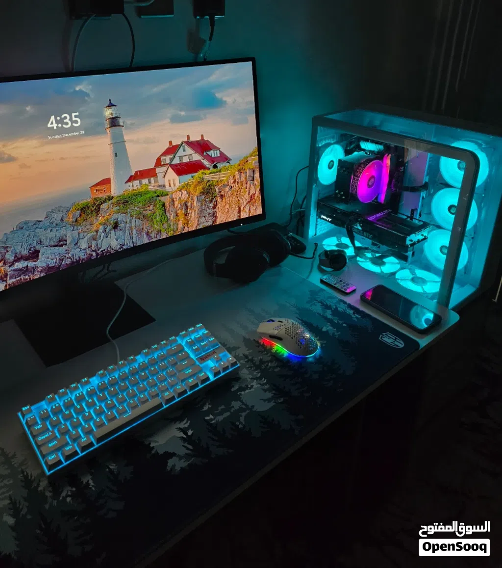 أفضل سعر تجميعة الأداء الخارق والمتطلبات العالية: RTX4070TI SUPER - RYZEN 5 7600X نقبل تحويل