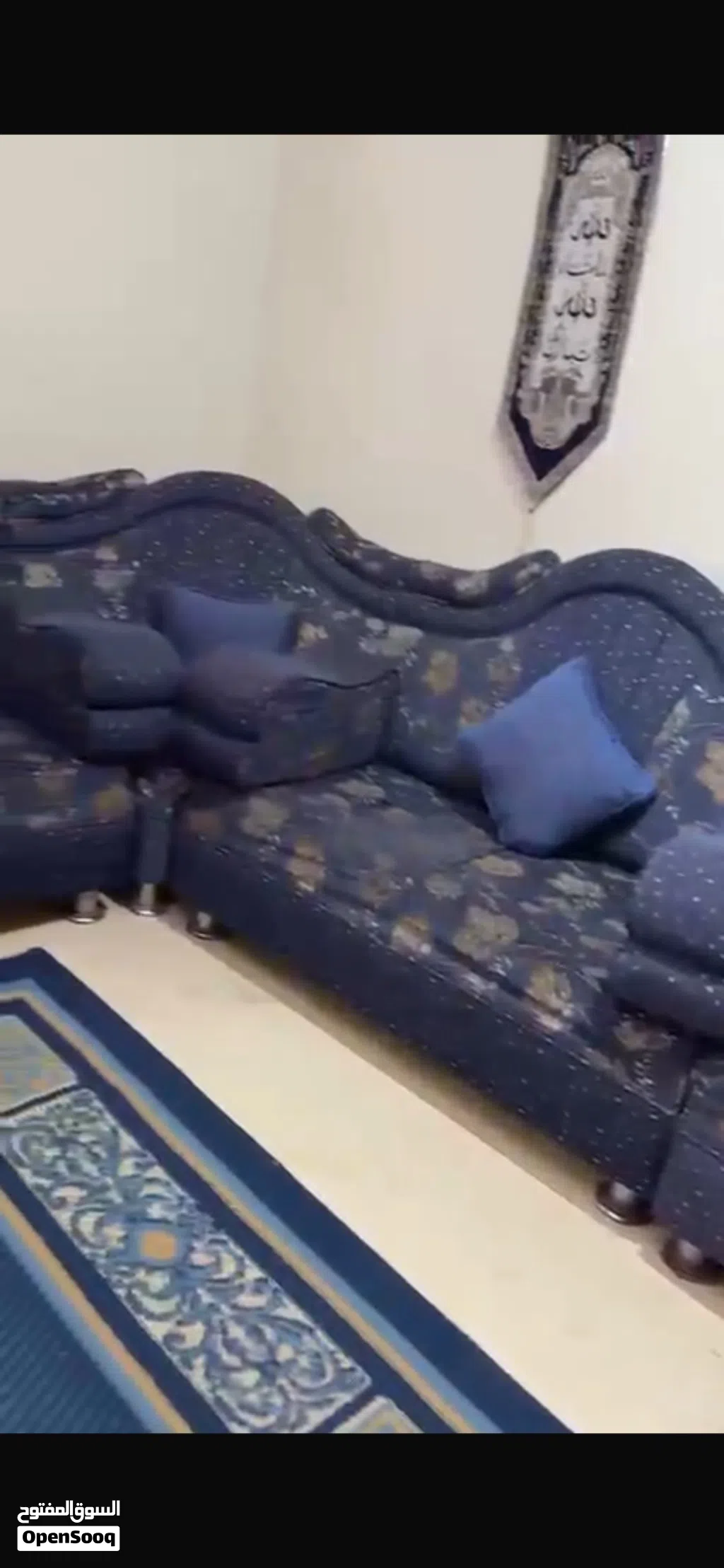 طقم كنب مستعمل بحالة ممتازة