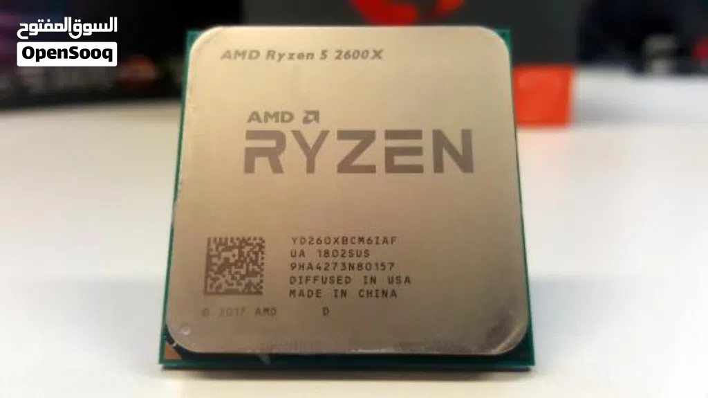 معالج AMD Ryzen 5 2600X ما شاء الله شبه جديد و نضيف او للبدل على معالج AMD Ryzen 5 3600