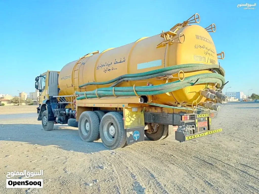 شفط مياه مجاري وتنظيف خزانات الصرف الصحي 24 ساعة Sewerage water & Septic Tank Cleaning 24/7