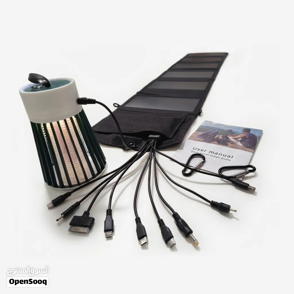 شاحن USB، لوح شمسي صغير قابل للطي