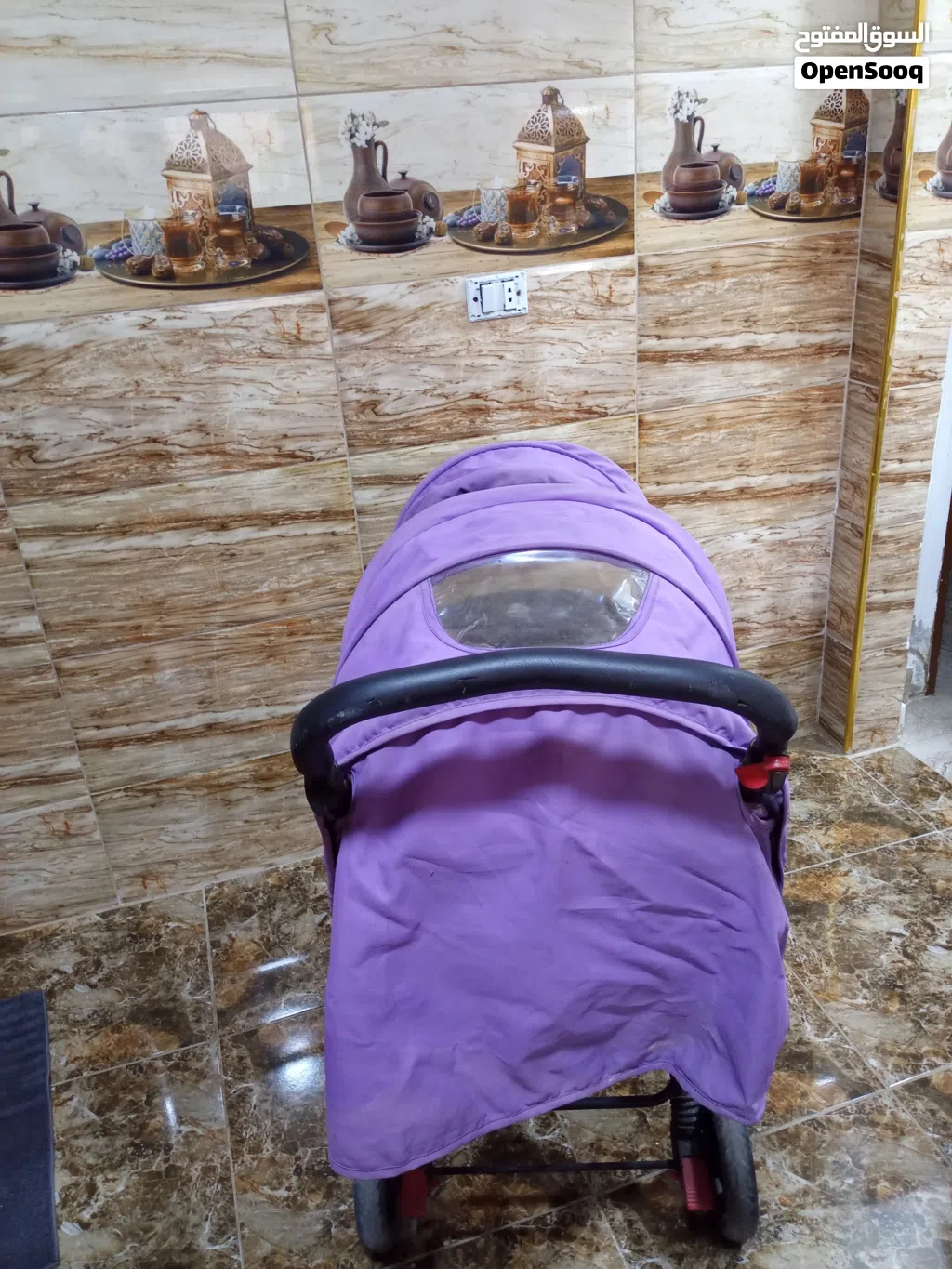 عرباية توام بحاله ممتازه للبيع